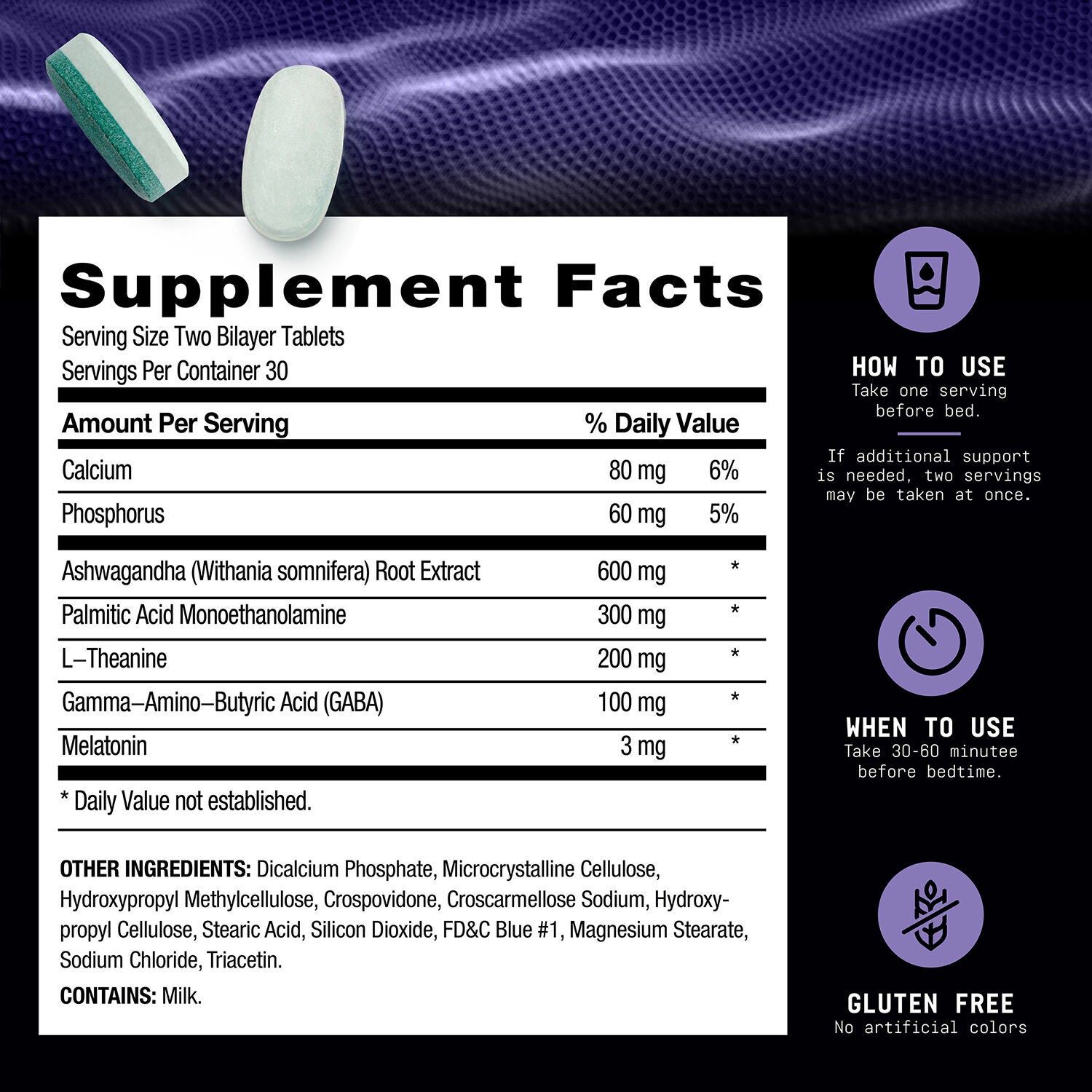 Anabolic Sleep&trade; - 60 Tablets (30 Servings)